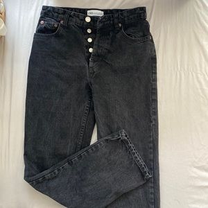 Zara Jeans Mom Fit High Rise